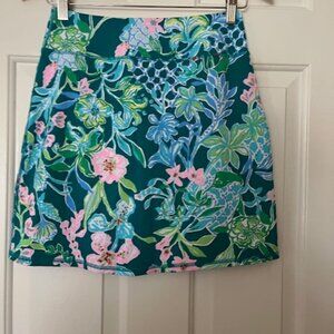 Lilly Pulitzer "Hot On The Vine" Skort UPF 50+, size XS, Brand New With Tags